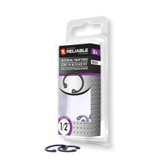 Bagues de retenue internes, 1/2", 2/pqt