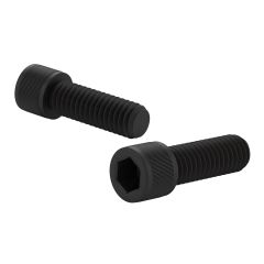 Vis à tête cylindrique, 3/8" x 1 1/2", phosphatée noire, 5/pqt