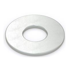 Rondelles plates USS, 1 3/8", acier zingué, 25/pqt