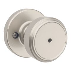 Maven Privacy Door Knob - Satin Nickel Finish