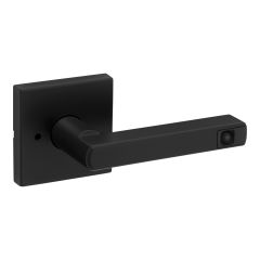Halifax Passage Lever Handle - LED - Matte Black Finish
