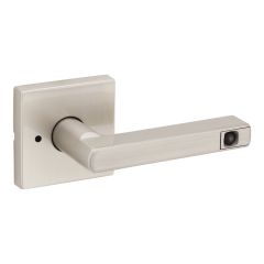 Halifax Privacy Lever Handle - LED - Satin Nickel Finish