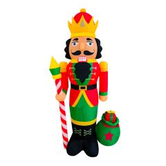 Inflatable Nutcracker King - 7'