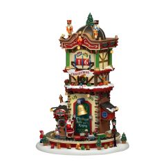 Christmas Countdown Clock Tower - Animated - 4.5V Adapter