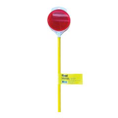 Fiberglass Driveway Marker with Reflector - 3/8" x 58"