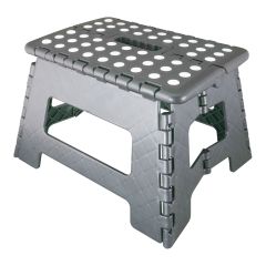 Folding Step Stool - 12" - Non-Slip - 330 lb Capacity