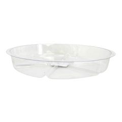 Clear Round Plant Saucer - 12"