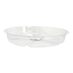 Clear Round Plant Saucer - 6"