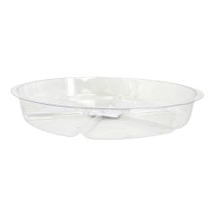 Clear Round Plant Saucer - 8"