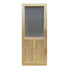 Prestige Screen Door - 33" x 81" - Natural Pine