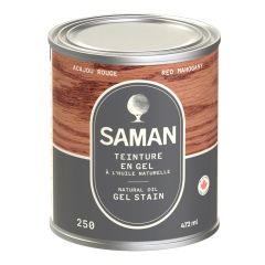 Teinture en gel à l'huile naturelle, 472 mL, acajou rouge