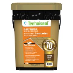 Elastomeric shingle coating