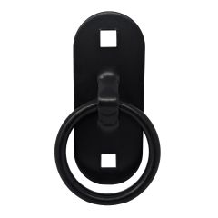 Mooring Ring – Steel – Black – 5.5" x 2"