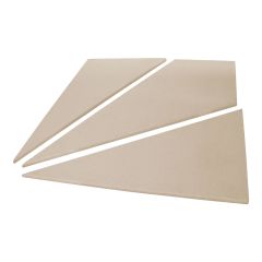 Particle Board Stair Winders - 1 1/8" X 48"