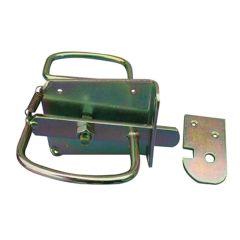 Barn door latch