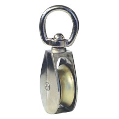 Poulie simple pivotante, 2"