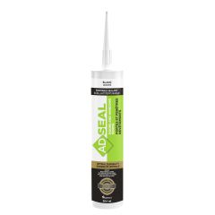 Scellant pour portes, fenêtres et revêtements, Adseal, peinturable, 304 ml, blanc moulure