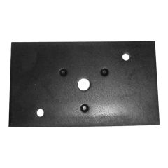 Plaque pour poteaux télescopiques