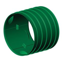 Manchon extérieur à drain, 6", vert