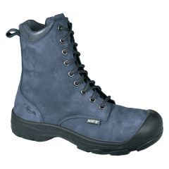 Bottes de sécurité à cap d’acier pour femmes 8", marine