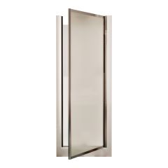 Douche Jasmin II, 29 3/4" x 32" x 73 3/8", acrylique, blanc et chrome