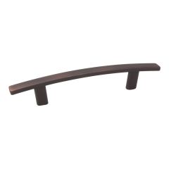 Poignée transitionnelle en métal Padova, bronze huilé, 1/pqt, 96 mm
