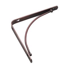 Decorative Shelf Bracket - Oil bronze - 20 mm x 8"
