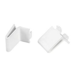 Pilaster Clips - White - 12/Pkg