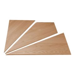 Hardwood Corner Step - 1 1/16" x 48" - Birch - Right