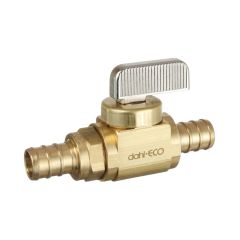 Straight ball valve