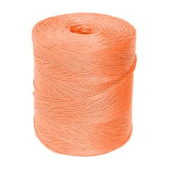 Synthetic twine for small square bale - 12 000'-30 lb - Orange - 2/Pkg