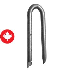 Crampe galvanisée à chaud, 1 1/2", 50/pqt