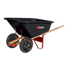 Wheelbarrow - Poly Bowl - 2 Wheels - 8 Cu. Ft.