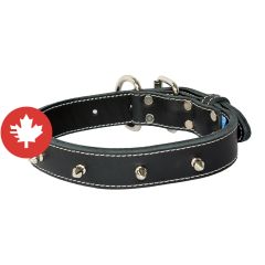 Double Collar - Black - 1 1/2" x 28"