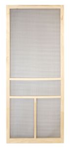 Wooden Mosquito Screendoor - 33" x 81" x 1 1/8"
