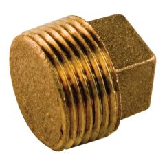 Threaded Cored Plug - 3/4"