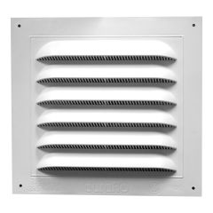 Standard Square Gable Vent - 8" x 8" - White