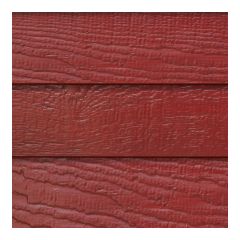 Revêtement Ced'R-Vue, 9" x 12', Rouge campagne