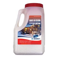 Déglaçant au chlorure de calcium, sécuritaire béton, 4 kg