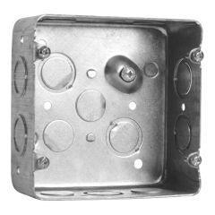 Dryer metal electrical box