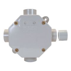 PVC round box with cover
