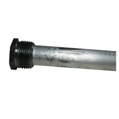 Anode en zinc et aluminium