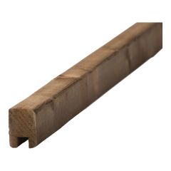 Treated frame molding