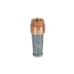 Clapet de pied, de luxe, laiton, 3/4" FNTP