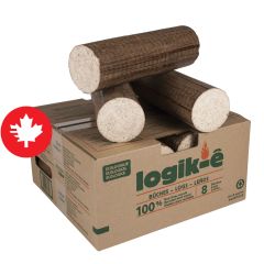 Ecological Logik-E Wood Logs - 8/Pkg