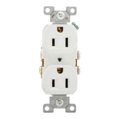 Duplex receptacle