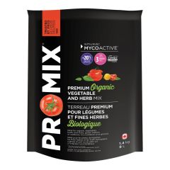 Organic vegetable and herb