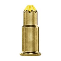 Cartouche calibre .22, jaune, 100/pqt