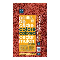 Cedar Mulch - 56 l - 2 ft² - Red