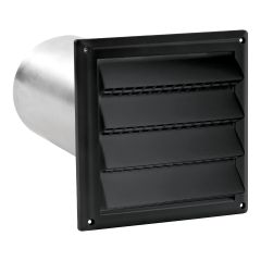 Évent d'entrée d'air avec grille de plastique